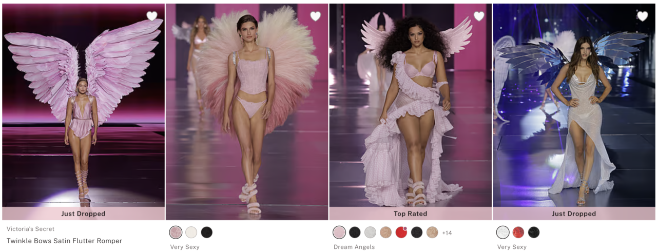 VICTORIA'S SECRET FASHION SHOW 2024 SHOPPING (ONLINE)